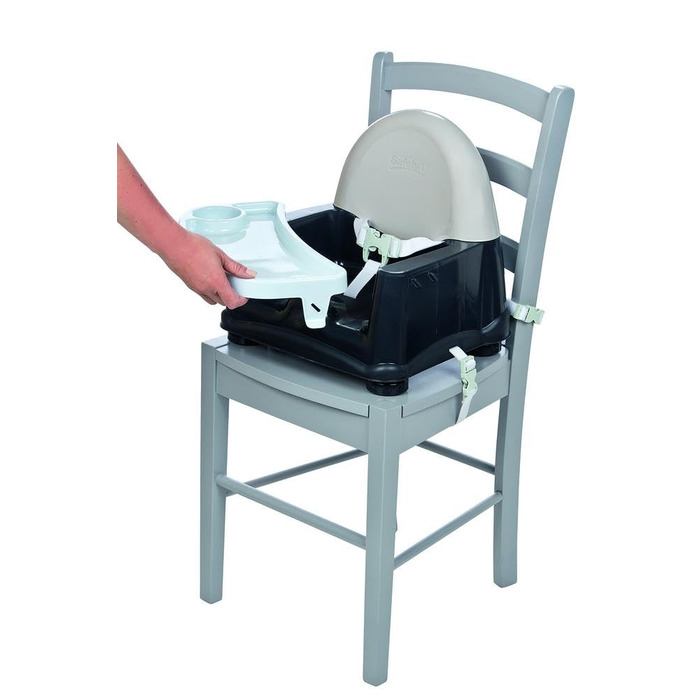 Автокрісло-бустер Safety 1st Easy Care Booster, швидко і легко кріпиться, в т.ч. зі знімним столиком/підносом, регулюється по висо