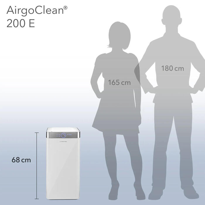 Очисник повітря Trotec AirgoClean 200 E White (1580001045)