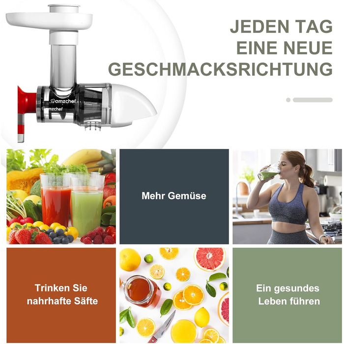 Аксесуари для соковижималки для KitchenAid Artisan - Набір аксесуарів для соковижималки KitchenAid - Аксесуари для соковижималки для овочів і фруктів (пристрій не входить в комплект, тільки аксесуари) - Білий