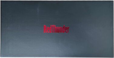 Набір бездротових ігрових клавіатури та миші RedThunder K10, розкладка QWERTZ DE, ємність акумулятора 3000 мА та 3200 DPI для геймерів (чорний)