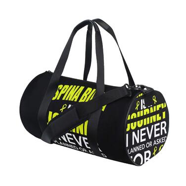 Спортивна сумка з принтом Боротьба зі спинномозковою килою, дорожня сумка для подорожей та вихідних