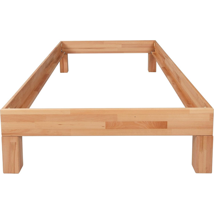 Ліжко Krok Wood Jana з масиву бука (100 x 200 см)