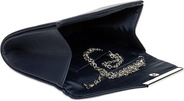 Каспер TA419 Жіноче клатч XL Темно-синій