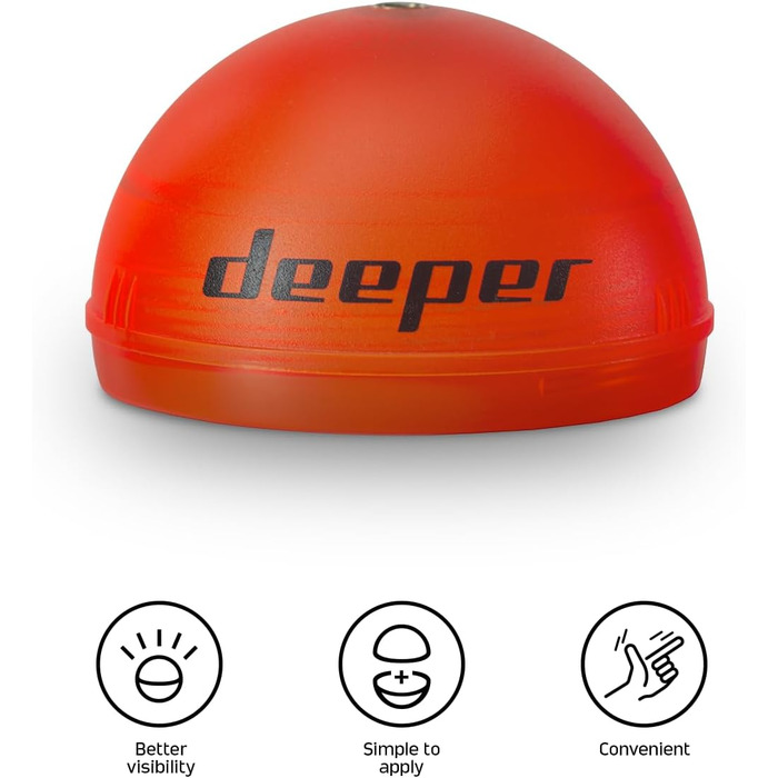 Нічний чохол Deeper Unisex для нічної риболовлі, помаранчевий, 2,55 ЄС