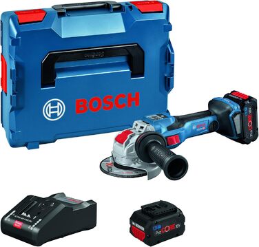 Кутова шліфувальна машина Bosch Professional BITURBO GWX 18V-15 SC (кріплення X-LOCK, з модулем підключення, попередньо встановлен