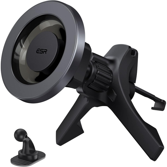 Автомобільний тримач для мобільного телефону ESR для автомобільного кріплення Magsafe, вентиляційний / приладовий магнітний автомо
