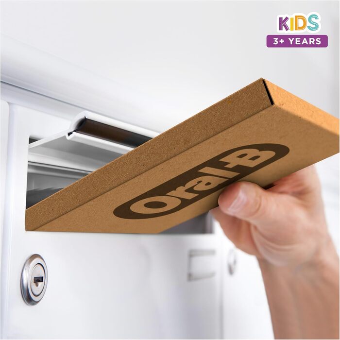 Насадки для дитячої електричної зубної щітки Oral-B Pro Kids Frozen оригінальні змінні насадки, надзвичайно мякі щетинки, для дітей від 3 років білі, 8 шт.