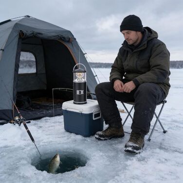 Світлодіодний кемпінговий ліхтар Cocoarm з набором інструментів, освітлення на 360 градусів, аварійний червоний сигнальний ліхтар, портативний, для кемпінгу та риболовлі