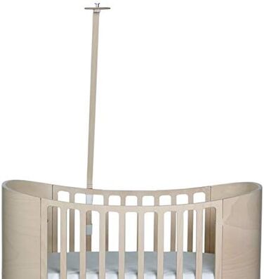 Дитяче ліжко Leander - побілене каркас балдахіна кольору побілене балдахін кольору білого