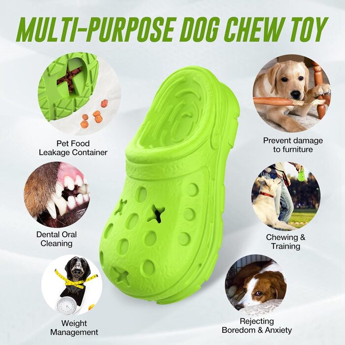 RUXAN Indestructible Dog Toys for Agressive Chewers - Food Treat Dispensing Dog Interactive Toy Natural Rubber Dog Toys for Small/Medium/Large Dogs, RUXAN Indestructible Dog Toys for Agressive Chewers - Food Treat Dispensing Dog Interactive Toy Natural Ru