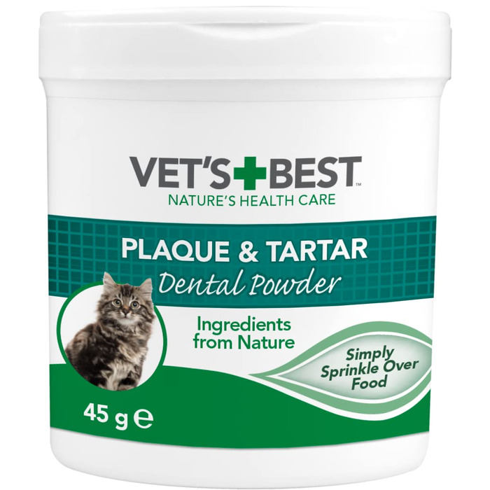 Порошок для чищення зубів для котів Vet's Best - 45 г