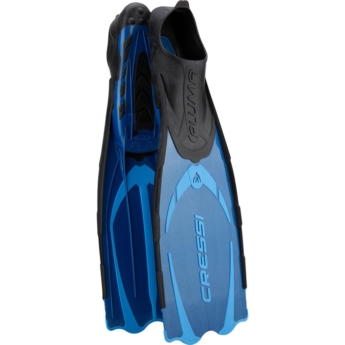 Комплект преміальних ласт - Рожевий - Поліпропілен (PP) та термопластичний еластомер (TPE) - Дайвінг, снорклінг - Сумка для ніг - Синій ласт 33Ш x 34Л Одинарний