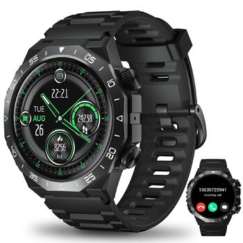 Розумний годинник для чоловіків та жінок, 1,39-дюймовий сенсорний фітнес-годинник з Bluetooth-дзвінками, ШІ-помічником, 112 спортивних режимів, фітнес-трекер, монітор серцевого ритму SpO2, монітор сну, крокомір, водонепроникний спортивний годинник IP68 дл