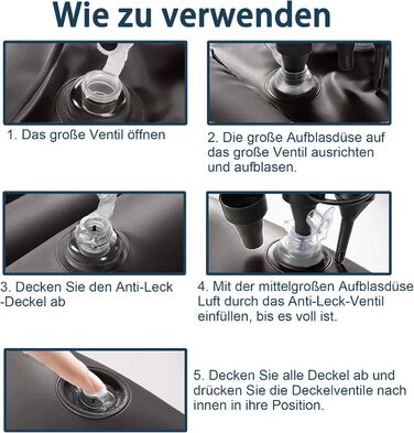 Автомобільний матрац, надувний матрац для позашляховика, потовщений автомобільний матрац, надувне ліжко для багажника/заднього сидіння, надувний матрац для моделі Y/позашляховика/фургона/мінівена, для подорожей/кемпінгу/дому/на природі, чорний