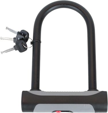 Замок безпеки BISOMO U-lock 180x245 мм, броньований замок, велосипед, електровелосипед, мопед, мотоцикл