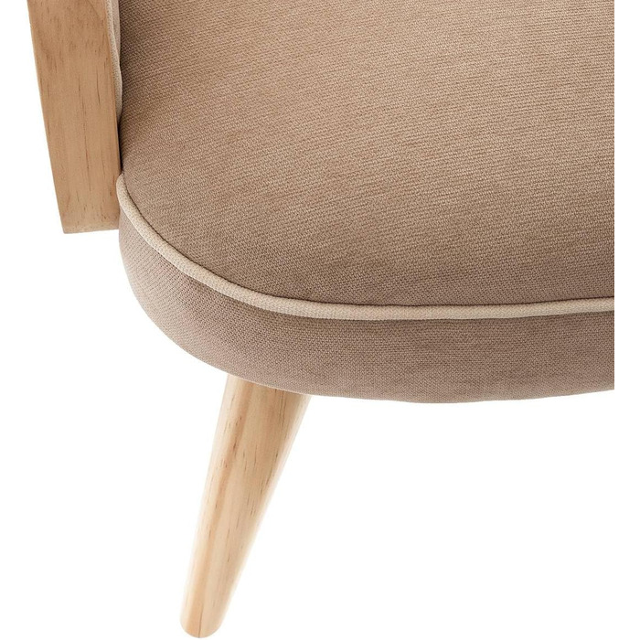 СТВОРЦЯ АТМОСФЕРИ ІНТЕР&39ЄРУ ATM-158803B Крісло Atmosphera, сіро-коричневий, з підлокітником, плетене, для дитячої кімнати, висота 56 см, дерево, см