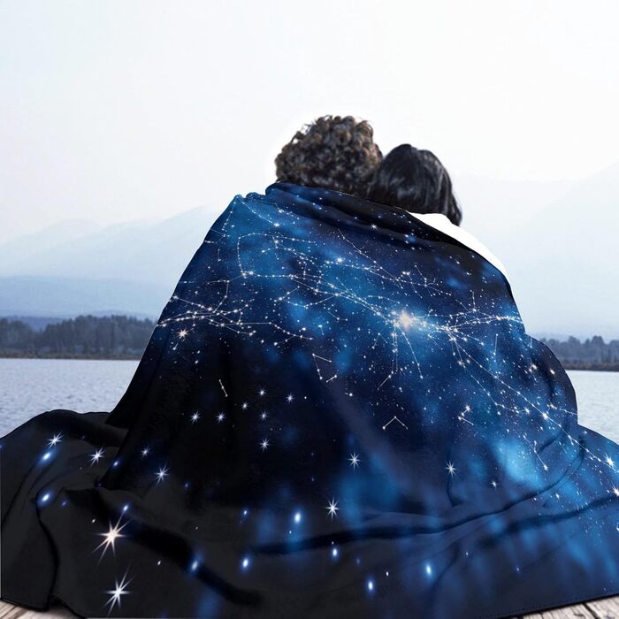 Ковдра &quotСузір&39я&quot, М&39яка ковдра, Легка ковдра, Плед &quotГалактика&quot 150200 см, Пухнаста фланелева ковдра, Ковдра на диван, Дорожня ковдра, Всесезонна ковдра, Сузір&39я/Галактика 150200 см