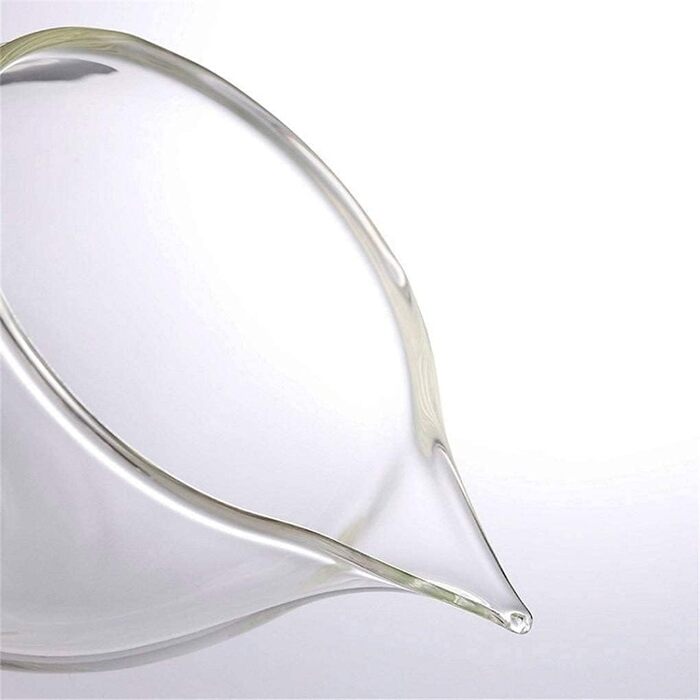 Набір для чаювання RORA скляний чайник з автоматичним обертанням, дерев'яний корпус та 6 чашок (чайник без чашок у комплекті)