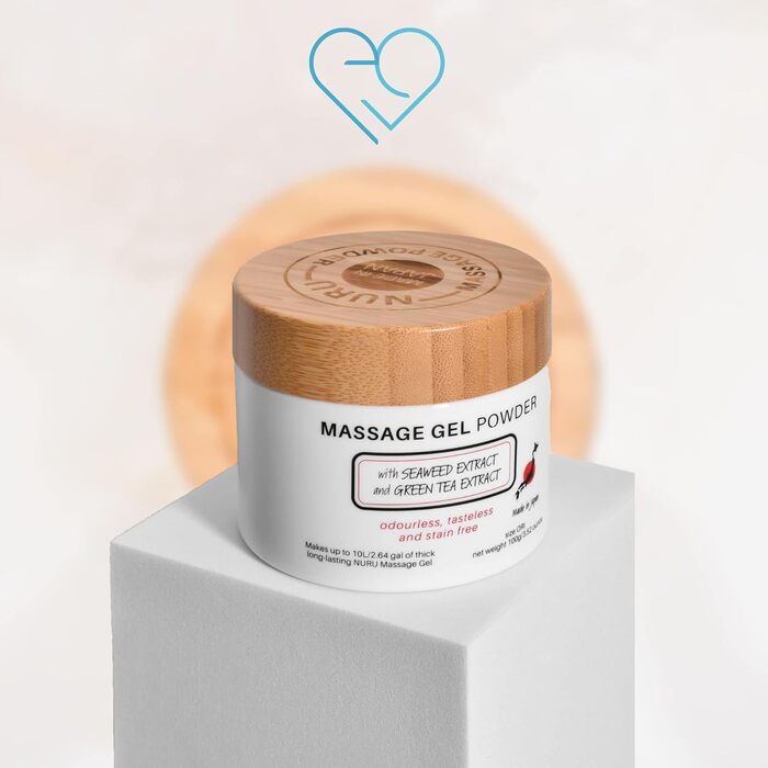 Порошковий масажний гель EROTICGEL, 40 г (до 4 л готового гелю)