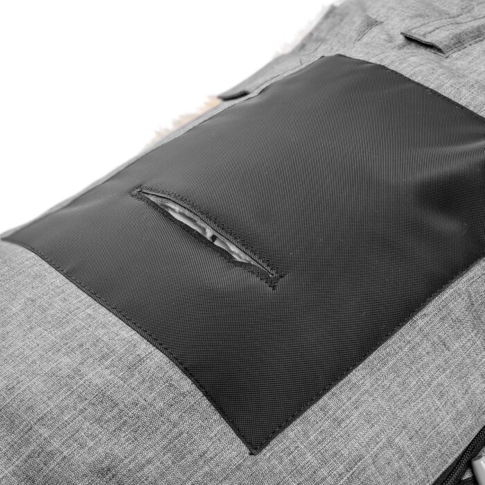 Муфта для ніг Cortina з овчини, сертифікована Oeko-TEX, 45x97 см, вітро- та водонепроникна, можна прати при температурі до 30C, от