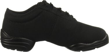 Жіночі парусинові танцювальні кросівки Capezio 37 EU чорного кольору