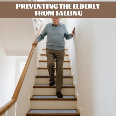 Килимки для сходів, протиковзкі, 15 шт. , килимки для сходів всередині приміщень, нековзкі, самоклеючі килимки для сходів 55x19 см, для дерев&39яних та мармурових сходів, протиковзкий килимок для дітей, людей похилого віку та домашніх тварин (B)