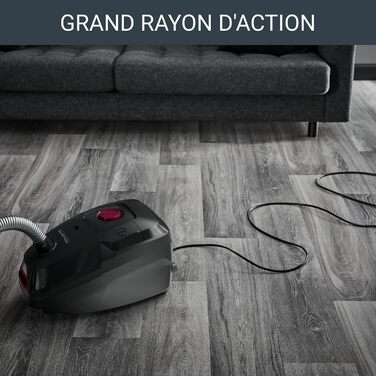 Пилосос Rowenta RO4933 Green Force Max з мішком Максимальна потужність 900 Вт Мішок для пилу 4,5 л 99,98 HEPA-фільтрація Радіус пр