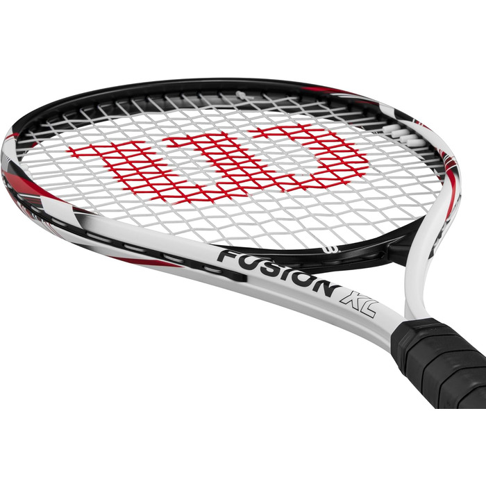 Тенісна ракетка Wilson Fusion XL, алюміній, важка ручка з балансом, 291 г, довжина 69,9 см, розмір хвата 2