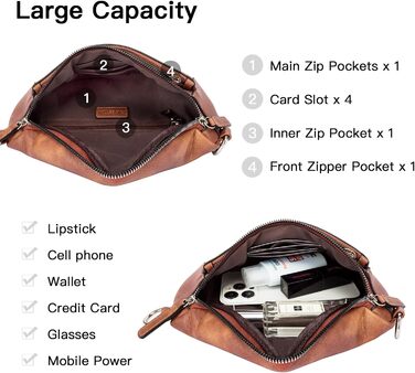 Жіноча сумка на поясі, жіноча сумка з поліуретанової шкіри з широким ремінцем, жіноча сумка на плече з невеликим регульованим ремі