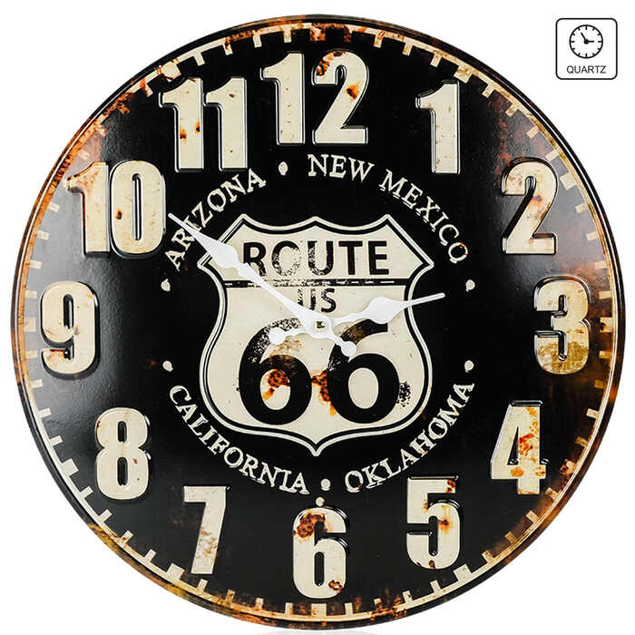 Годинник настінний Technoline WT5010 Route 66 (WT5010)