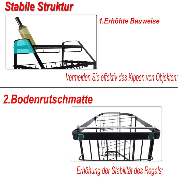 Рівнева підставка для спецій з нержавіючої сталі, органайзер, система зберігання спецій, кухонний тримач для спецій, нахил 45, кухонна полиця для пляшечок зі спеціями, банок, пляшечок з олією, 53x35x20 см, тип A, 4-