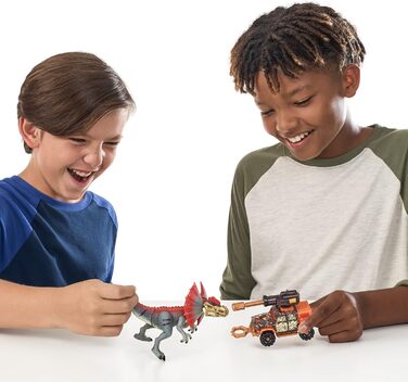 Сюрпризний удар динозавра, серія 4, вулкан, сюрприз, колекційна капсульна іграшка-загадка динозавра, іграшка-битва динозаврів (2 шт.), серія 4, 2 капсули, 5-