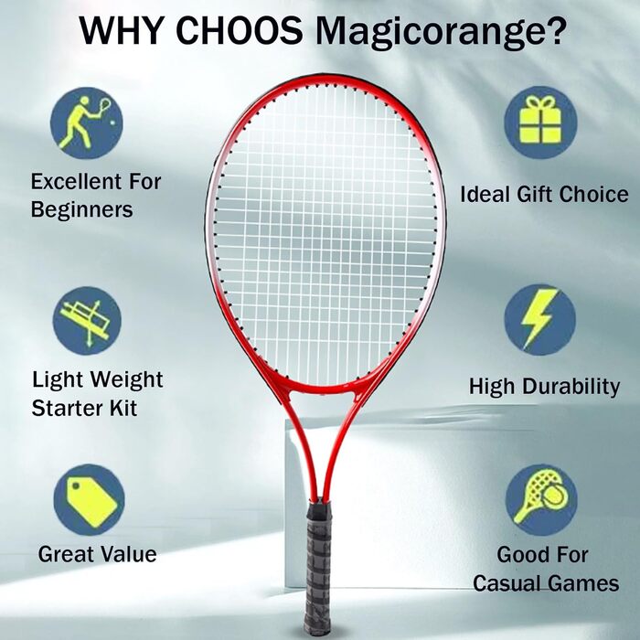 Тенісна ракетка Magicorange для дорослих — набір для двох гравців