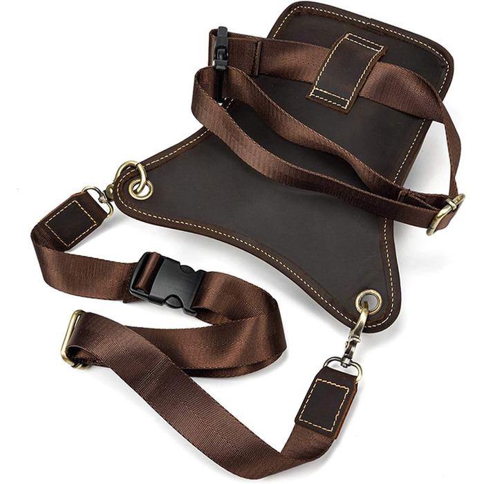 Стильна сумка через плече Фанні Рюкзачок Поясна сумка, Чоловік Жінки Божевільний Кінь Шкіряний Кросбоді Фанні Рюкзачок Організатор