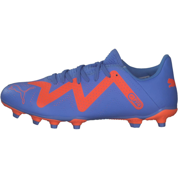 Футбольні бутси PUMA Damen Future Play Fg/Ag WN&39s 37 EU Blue Glimmer Puma White Ultra Orange