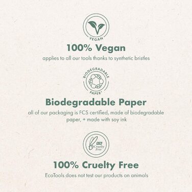 Набір подвійних пензлів для підкреслення контуру очей EcoTools, 2 шт. (2 шт., 1 упаковка)