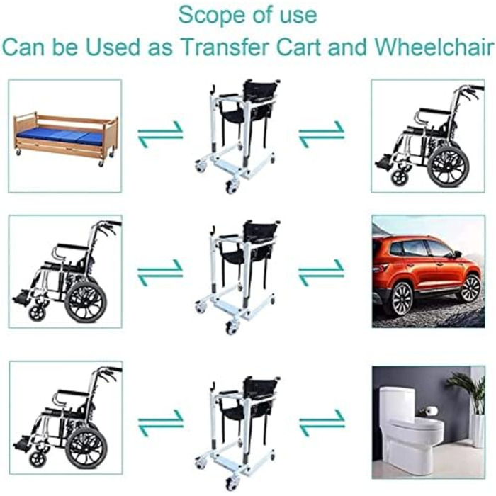 Стілець для душу, Підйомник для пацієнта, Інвалідний візок, Допомога для перенесення додому, Інвалідний візок сталевий для транспортування, Ручний підйомник з м'яким сидінням, Приліжкове крісло, Крісло для душу