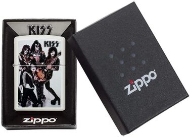 Кишенькова запальничка Zippo Kiss, біла, одного розміру