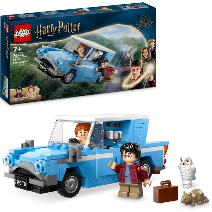 Конструктор LEGO Harry Potter 76424, Летючий Ford Anglia, 165 деталей