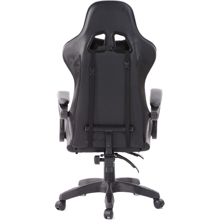 Ігрове крісло VDD Cyclone з підставкою для ніг - Офісне крісло - Гоночне ігрове крісло - Сірий/чорний