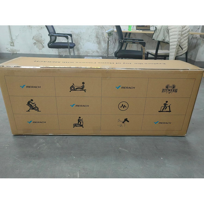 Повітряний гребний тренажер MERACH для домашнього використання, 10 регульованих рівнів з ексклюзивним додатком, професійний гребний тренажер для приміщень, ергономічне комфортне сидіння, легке зберігання