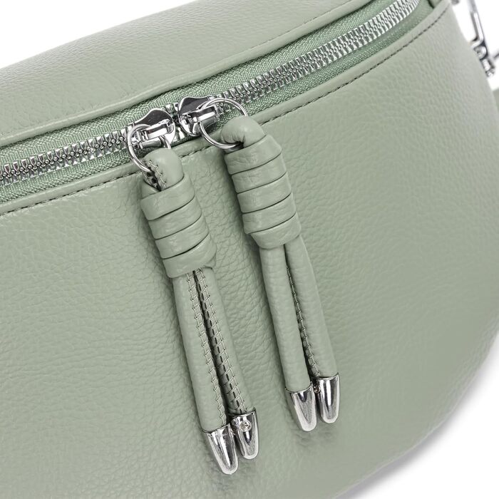 Жіноча сумка через плече Жіноча невелика сумка Жіноча стильна сумка з широким ремінцем Світло-зелений пакет кредитних карток Надіс