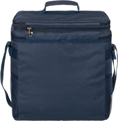 Сумка для пікніка anndora, синьо-біла, сумка-холодильник з аксесуарами, для 4 осіб, 29 предметів, темно-синьо-білий колір