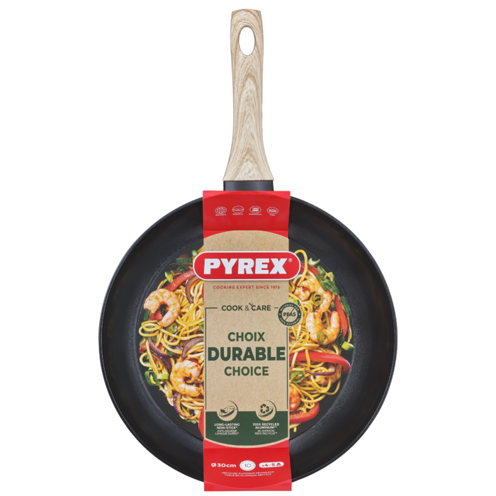 Сковорода Pyrex Cook&Care 30 см, класична (7120908)