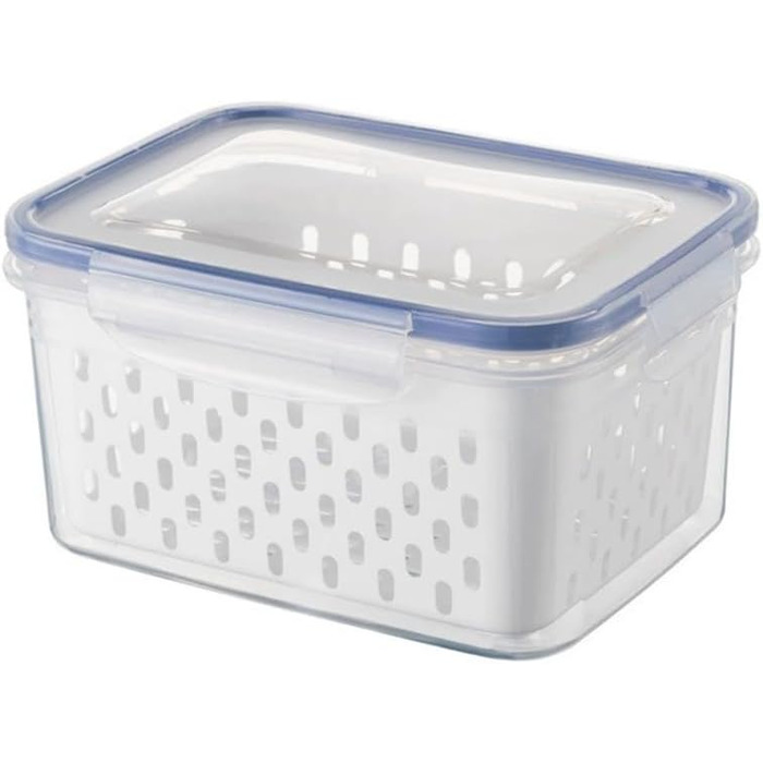 Герметичний контейнер для зберігання продуктів з вбудованим друшляком, SML ідеальний вибір для кухні