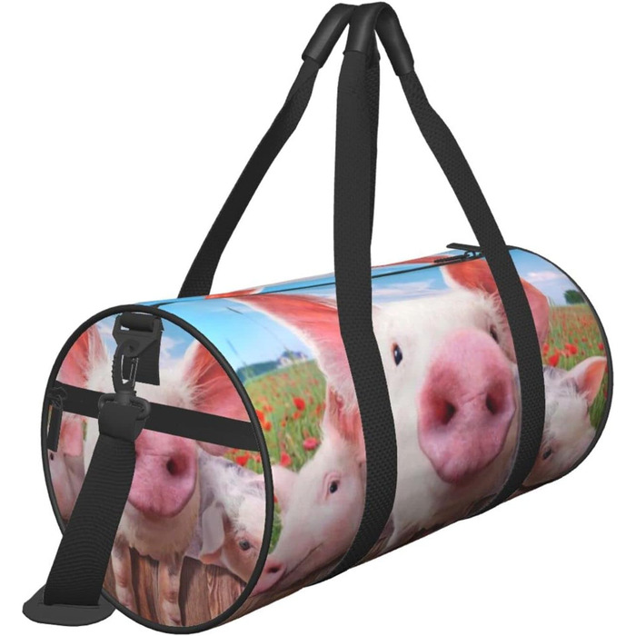 Дорожня сумка-порося, мила та кумедна, спортивна сумка для чоловіків та жінок, сумка для подорожей, спортивний баул