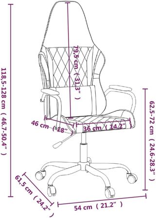 Ігрове крісло, масажне крісло, чорно-червоне, штучна шкіра