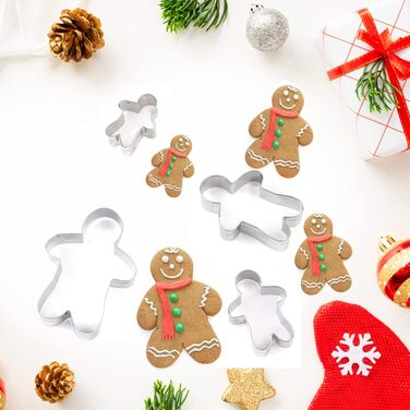 Формочки для різдвяного печива 4 шт PAEFIU