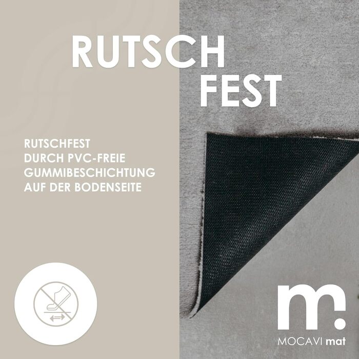 Килимок MOCAVI Килимок для взуття з бордюром, що миється, для вулиці та приміщень, антрацитовий, 30x100 см, килимок для взуття, довгий, вузький, для зняття взуття, декоративна зона для приміщень, вулиці, килимок для передніх дверей, килимок для багажника,