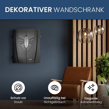 Електронна мішень для дартсу Dartona CB160 Cabinet Офіційний турнірний розмір Електронна мішень для дартсу Турнірна дошка з 33 іграми та понад 160 варіаціями